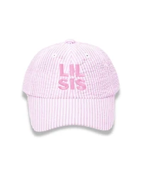 Bits & Bows Girls Lil Sis Bow Baseball Hat