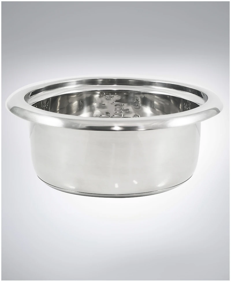 Elite Cuisine 10-Cup Rice Cooker with Stainless-Steel Inner Pot