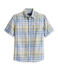 Pendleton Men's Short Sleeve Linen Dawson Shirt