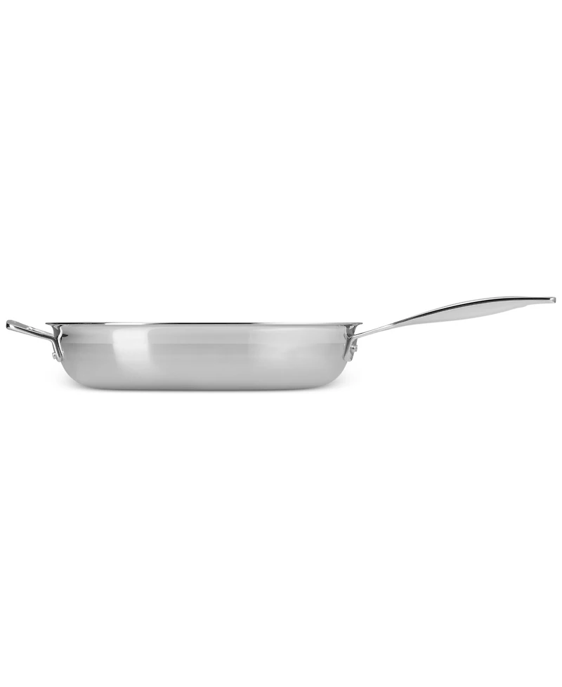 Le Creuset Classic Stainless Steel Round Frying Pan, 12"