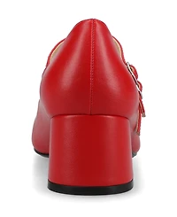 Journee Collection Women's Nally Double Strap Mary Jane Pumps