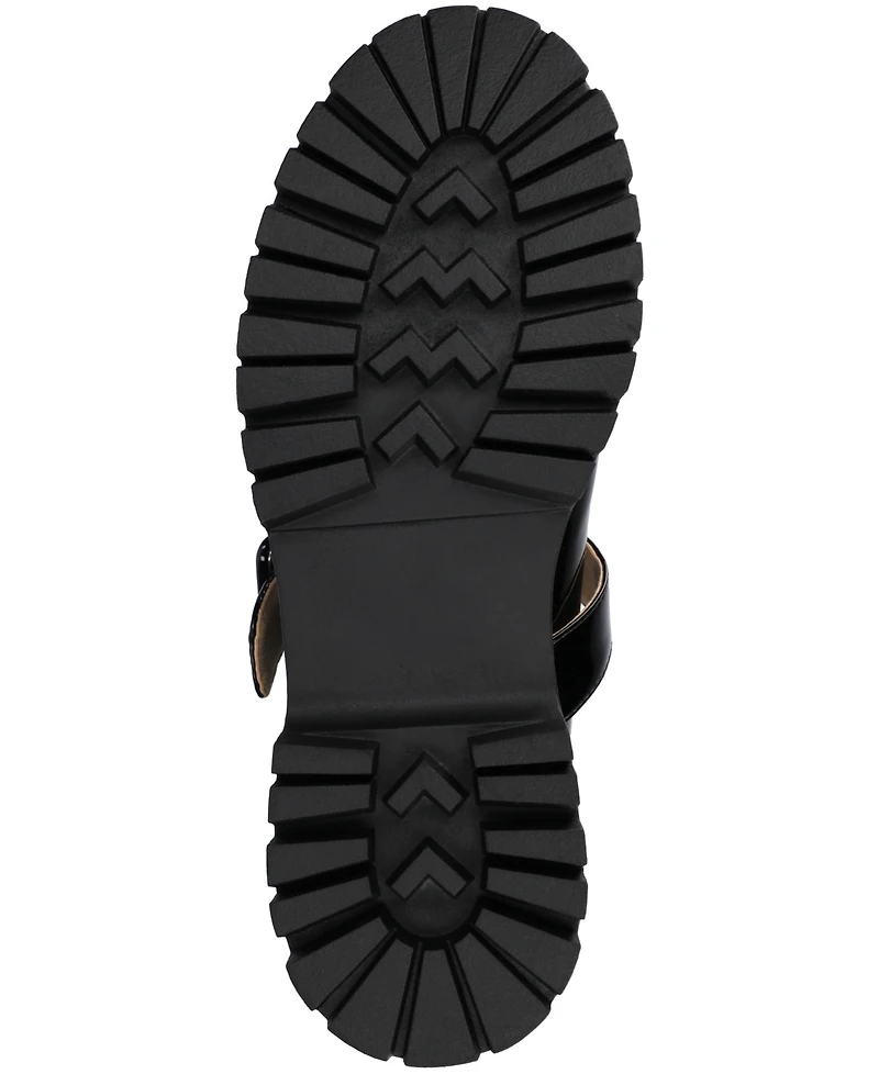 Journee Collection Women's Suvi Treaded Sole Mary Jane Flats