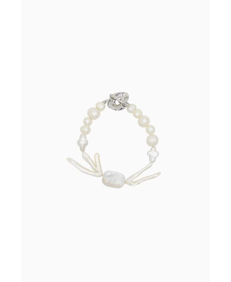 Natural Baroque Pearl Bracelet 8.0″