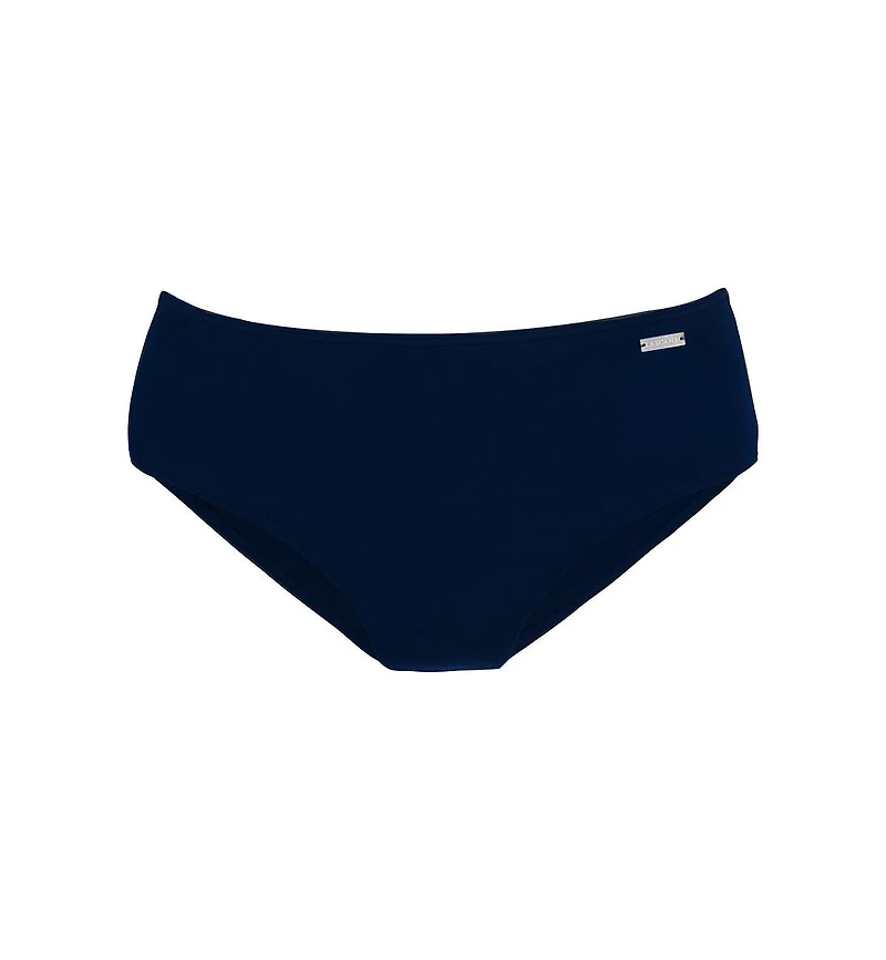 Lascana Women's Mid Rise Bikini High-Rise Full-Coverage High-Waist Swim Bottom