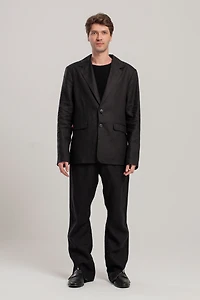 Pcfg Men's Free Heaven Linen Suit Blazer