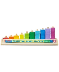 Melissa and Doug Kids' Counting Shape Stacker