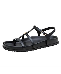 Lilith | Leather Footbed Sandals