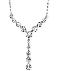 Sirena Diamond Lariat Necklace (1 ct. t.w) in 14k Gold or White Gold