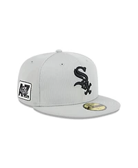 New Era Men's Gray Chicago White Sox 2025 Spring Training 59FIFTY Fitted Hat