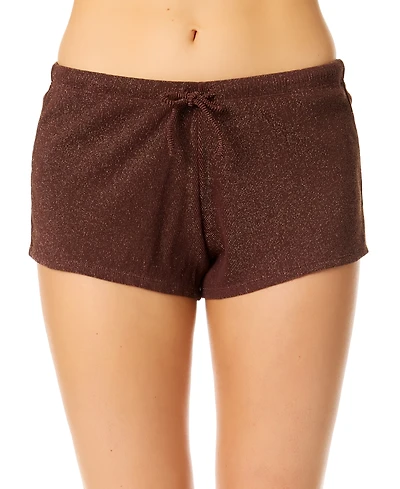 Salt + Cove Juniors' Metallic Swim Shorts, Exclusively at Macy's