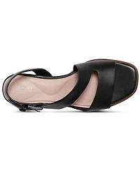 Rockport Women's Hennly Square Toe Dress Sandals