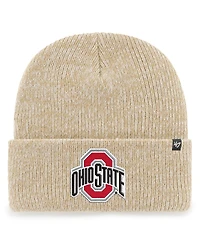 '47 Brand Men's Khaki Ohio State Buckeyes College Football Playoff 2025 National Championship Game Cuffed Knit Hat with Pom