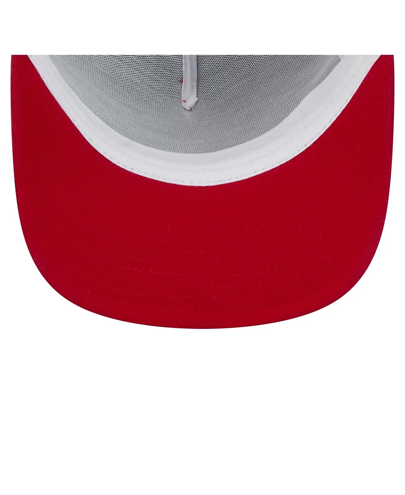 New Era Men's Red St. Louis Cardinals 9FIFTY A-Frame Trucker Snapback Hat