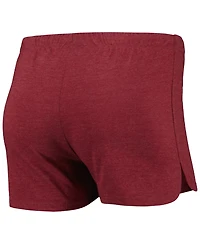 Concepts Sport Women's Burgundy/Gold Washington Commanders Raglan Long Sleeve T-Shirt Shorts Lounge Set