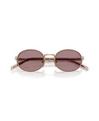 Prada Women's Small Oval Sunglasses, PRB56S
