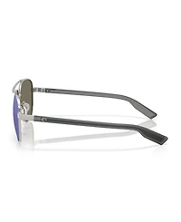 Costa Del Mar Unisex Peli Polarized Sunglasses, 6S4002