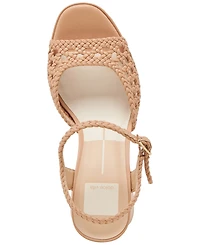 Dolce Vita Women's Peyten Woven Two-Piece Platform Dress Sandals