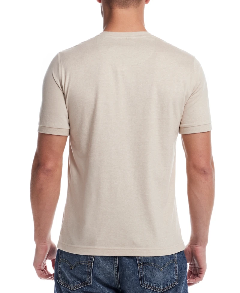Weatherproof Vintage Men's Regular-Fit Micro-Stripe Henley