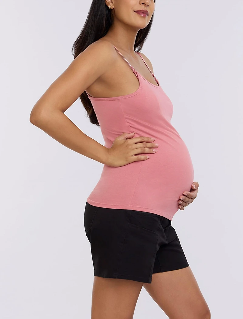 Motherhood Maternity Clip Down Nursing Tank Top Cami