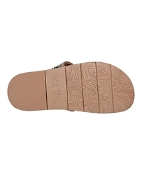 Earth Women's Ferne Strappy Slingback Casual Flat Sandals