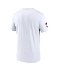 Nike Men's White New Orleans Saints 2024 Salute To Service Legend Performance T-Shirt