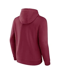 Fanatics Men's Burgundy Colorado Avalanche Authentic Pro Core Primary Fleece Pullover Hoodie