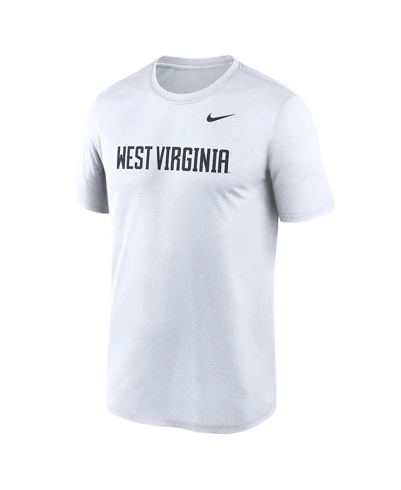 Nike Men's White West Virginia Mountaineers Primetime Legend Wordmark T-Shirt