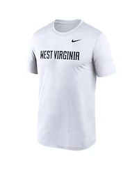 Nike Men's White West Virginia Mountaineers Primetime Legend Wordmark T-Shirt
