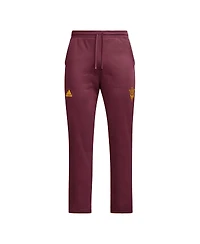 Adidas Men's Maroon Arizona State Sun Devils Open Hem Aeroready Pants