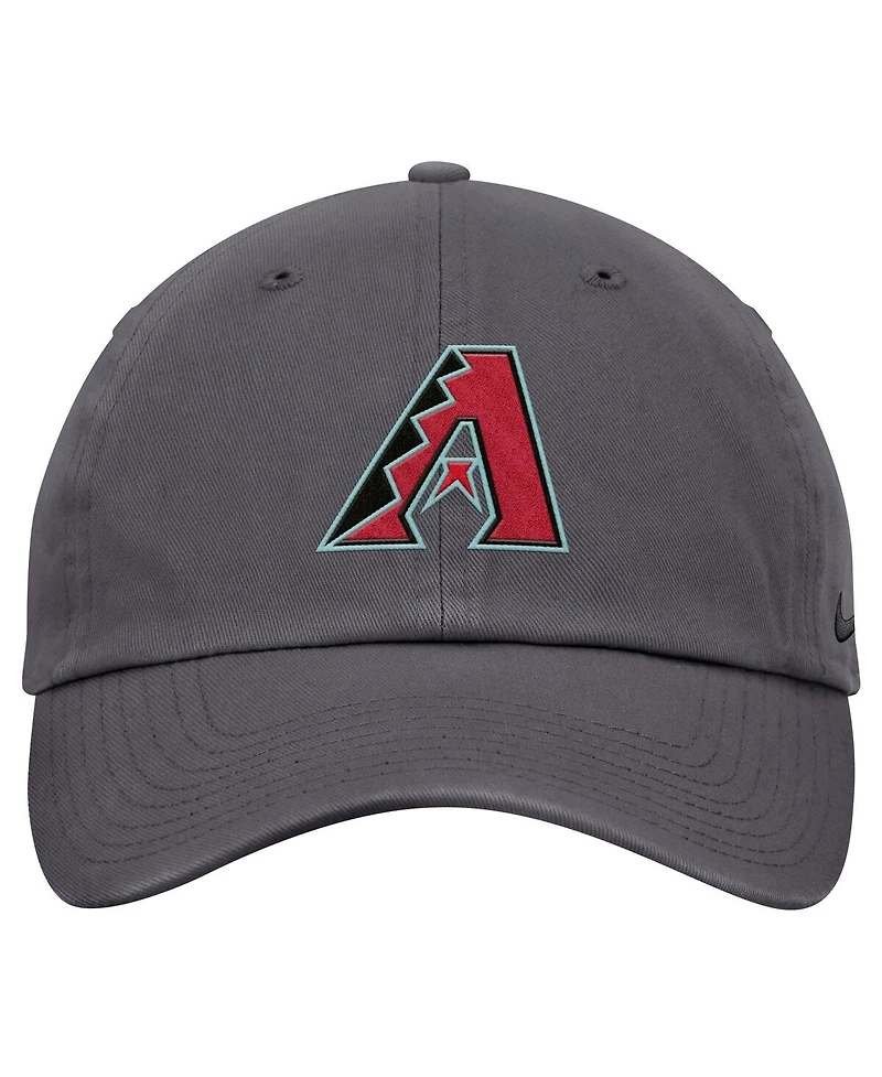 Nike Men's Gray Arizona Diamondbacks Club Adjustable Hat