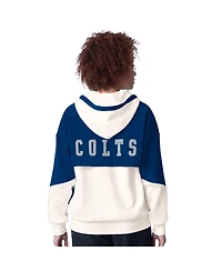 Starter Women's White Indianapolis Colts Scrimmage Full-Zip Hoodie