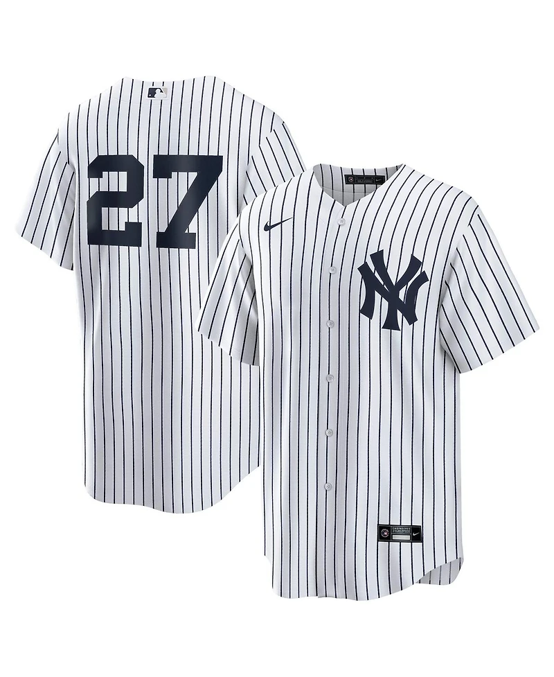 Nike Men's Giancarlo Stanton White New York Yankees Home Replica Player Jersey