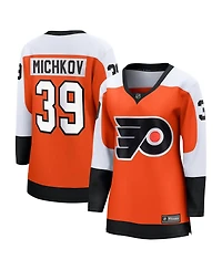 Fanatics Women's Matvei Michkov Orange Philadelphia Flyers Home Premier Breakaway Player Jersey