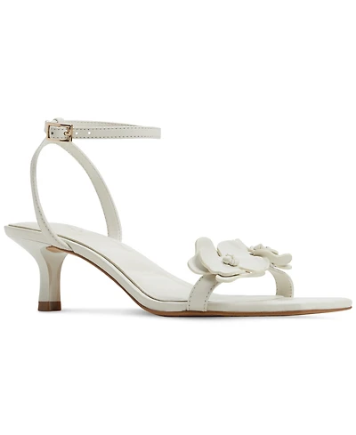 Aldo Women's Daisyrose Floral Kitten-Heel Dress Sandals