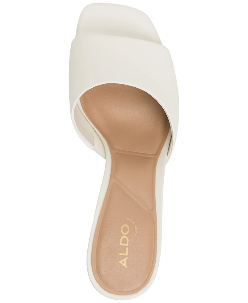Aldo Women's Fiala Square-Toe Sculpted Wedge Sandals