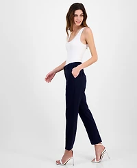Tahari Asl Women's Classic Mid-Rise Ankle Pants