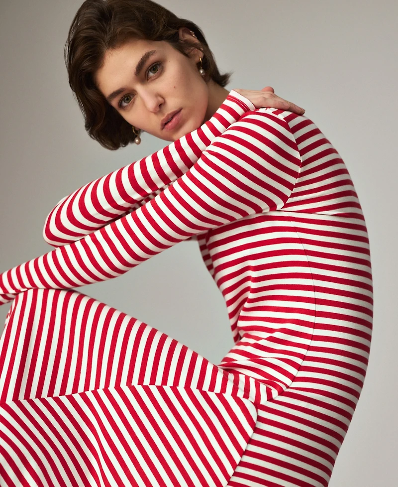 Polo Ralph Lauren Women's Striped Scoopneck Dress