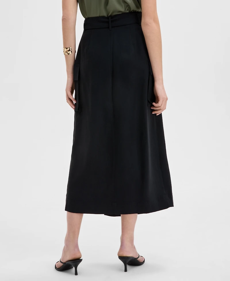 I.n.c. International Concepts Women's Midi Wrap Skirt, Exclusively at Macy's