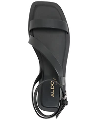 Aldo Women's Grugar Strappy Square-Toe Flat Sandals