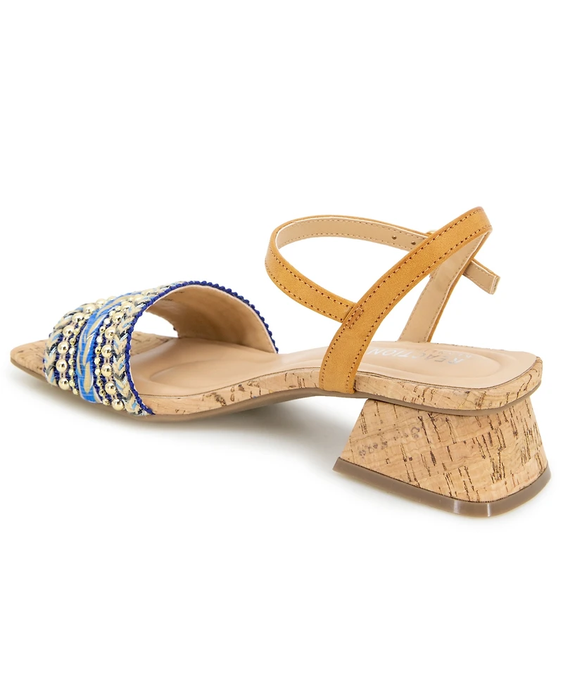 Kenneth Cole Reaction Women's Buena Square Toe Dress Sandals