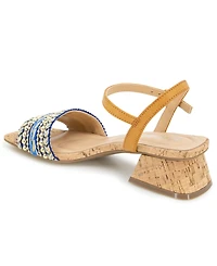 Kenneth Cole Reaction Women's Buena Square Toe Dress Sandals