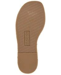 Kenneth Cole Reaction Women's Waltz Strappy Square Toe Flat Sandals