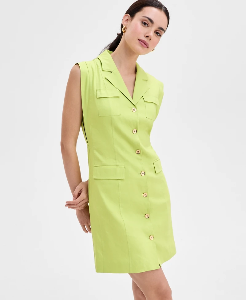I.n.c. International Concepts Women's Sleeveless Blazer Dress, Exclusively at Macy's