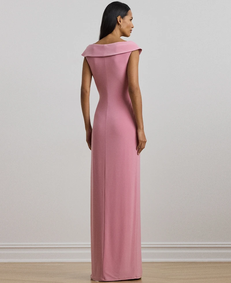 Lauren Ralph Lauren Women's Jersey Off-the-Shoulder Gown