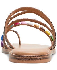 Aldo Women's Lindya Embellished Strappy Toe-Loop Flat Sandals