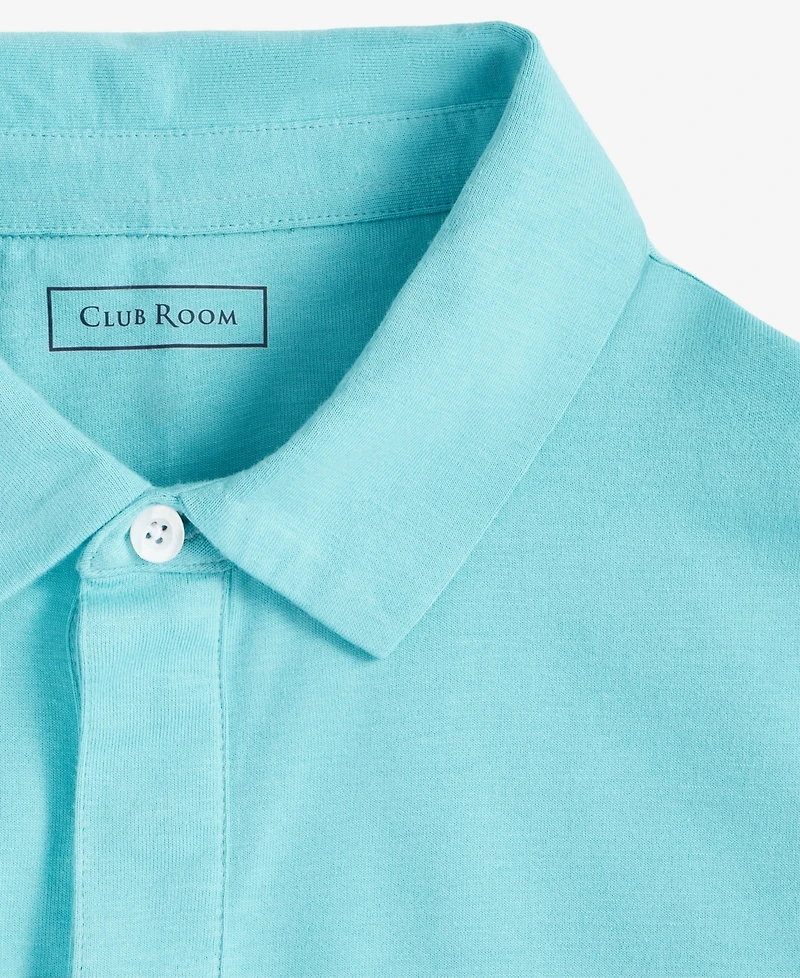 Club Room Men's Knit Polo Shirt
