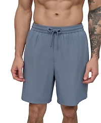 Dkny Men's Core Valley Stretch Performance 7" Volley Shorts