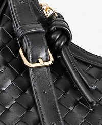 On 34th Woven Crossbody Hobo, Exclusively at Macy's