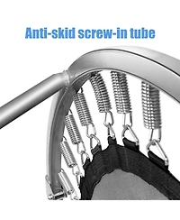 Mini Folding Trampoline Portable Recreational Fitness Rebounder