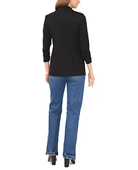 Vince Camuto Women's Ruched-Sleeve Ponte Blazer